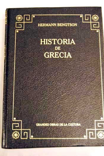 410660 - Historia de Grecia - Hermann Bengtson