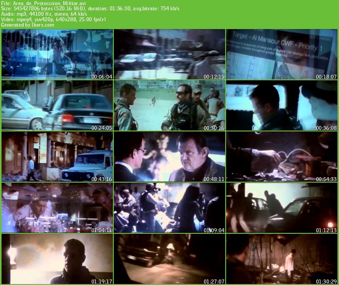 Area de Protecccion Militar s - Green Zone: Distrito protegido Dvdrip Español (2010) Belica