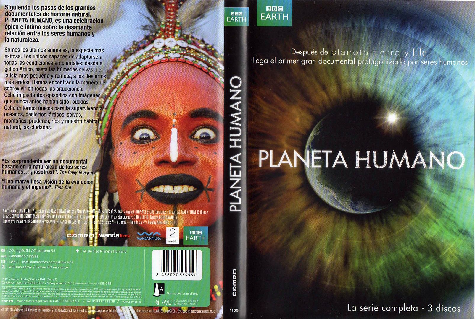 BBC Earth Planeta Humano Caratula - Planeta Humano (8/8) Serie Completa Español