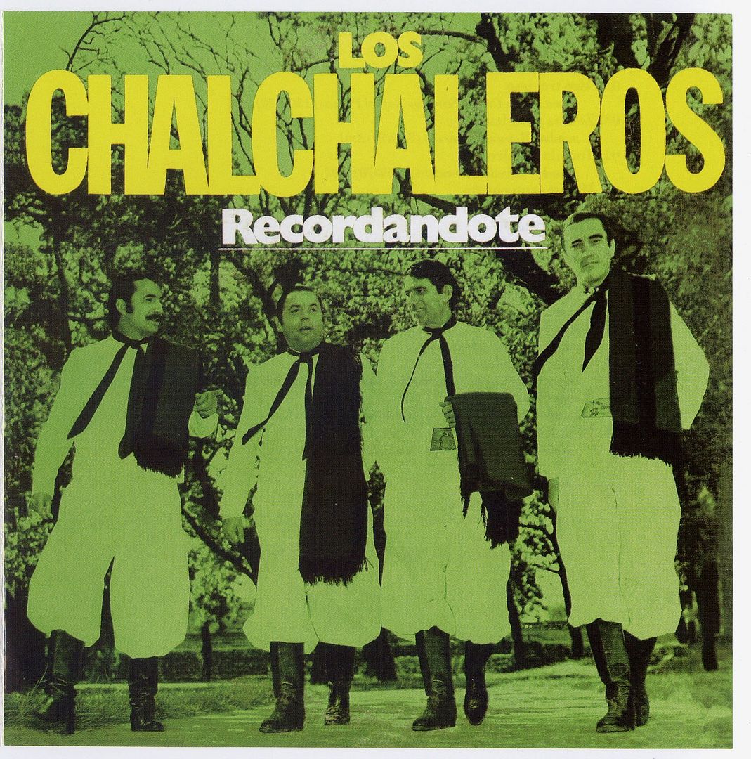 CD 22 TAPA - Los Chalchaleros - Recordándote (1971)