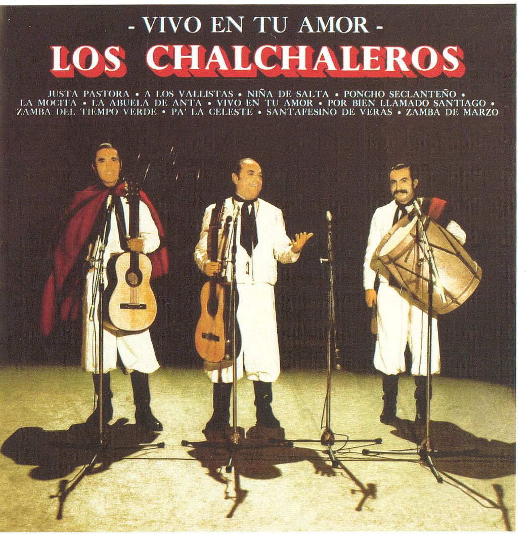 CD 32 TAPA - Los Chalchaleros - Vivo En Tu Amor 1981