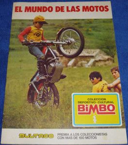 El mundo de las motos 01 264x300 - Album Cromos El Mundo de Las Motos BIMBO (1976)