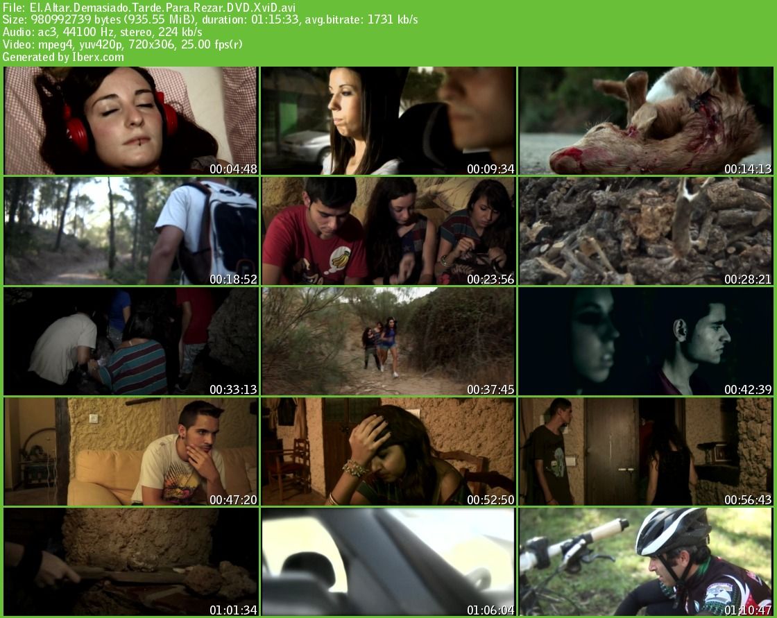 ElAltarDemasiadoTardeParaRezarDVDXviD s - El altar: Demasiado tarde para rezar  DVDrip Español (2013) Fantastica