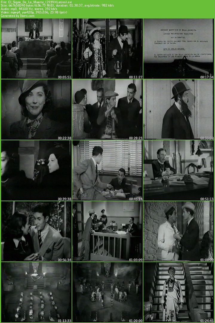 El Signo De La Muerte 1939Latino s - El Signo De La Muerte Dvdrip Español (1939) Drama-Terror