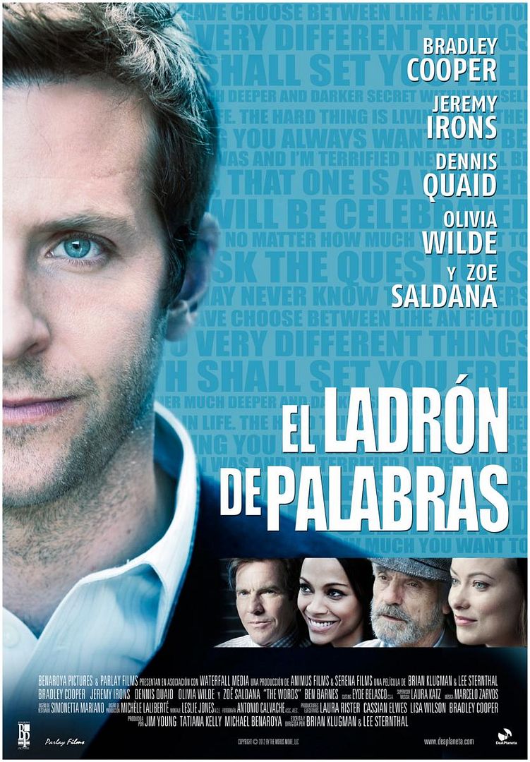El ladr n de palabras 596453079 large - El ladron de palabras Dvdrip Español (2012) Drama-Literatura