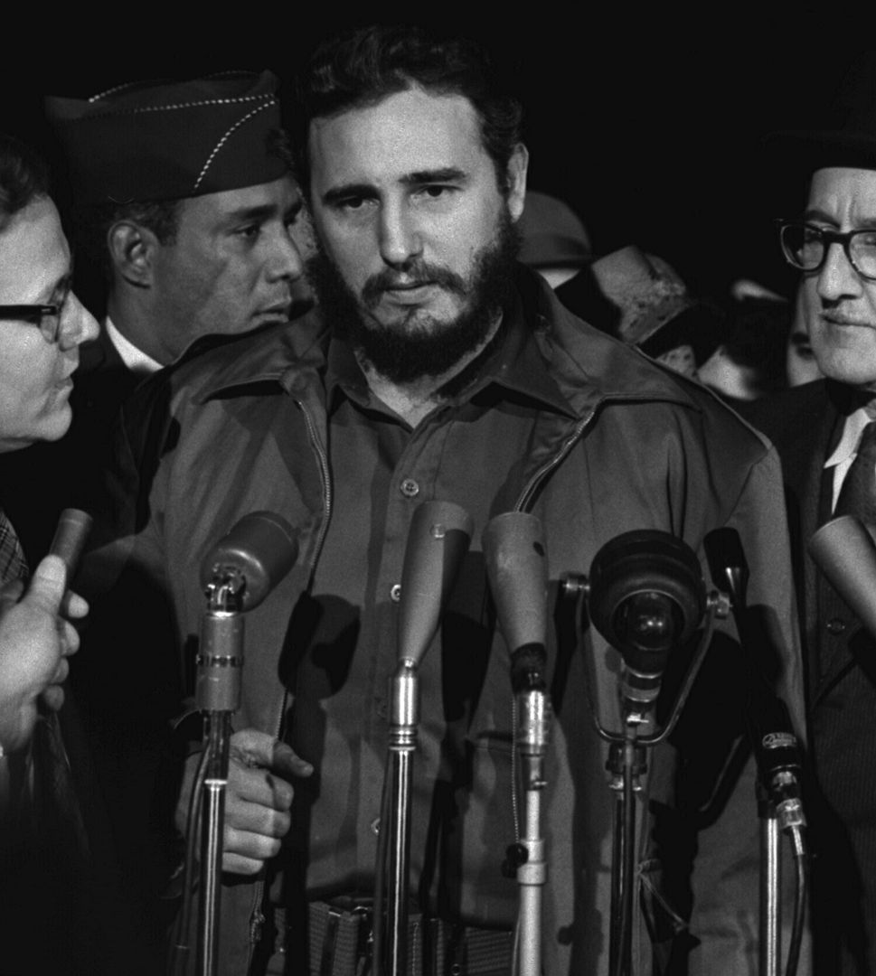 Fidel Castro   MATS Terminal Washington 1959 - Fidel Castro; 50 años en el poder Fidelity Tvrip Español