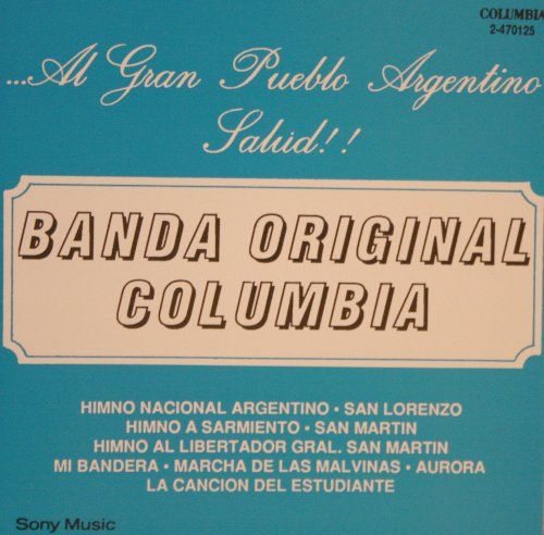 Folder - Banda Columbia - Al gran Pueblo Argentino Salud!! (1992)