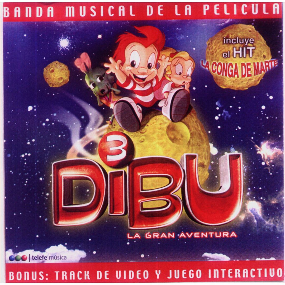 La Gran Aventura cover - Dibu 3 - La Gran Aventura + Track Interactivo