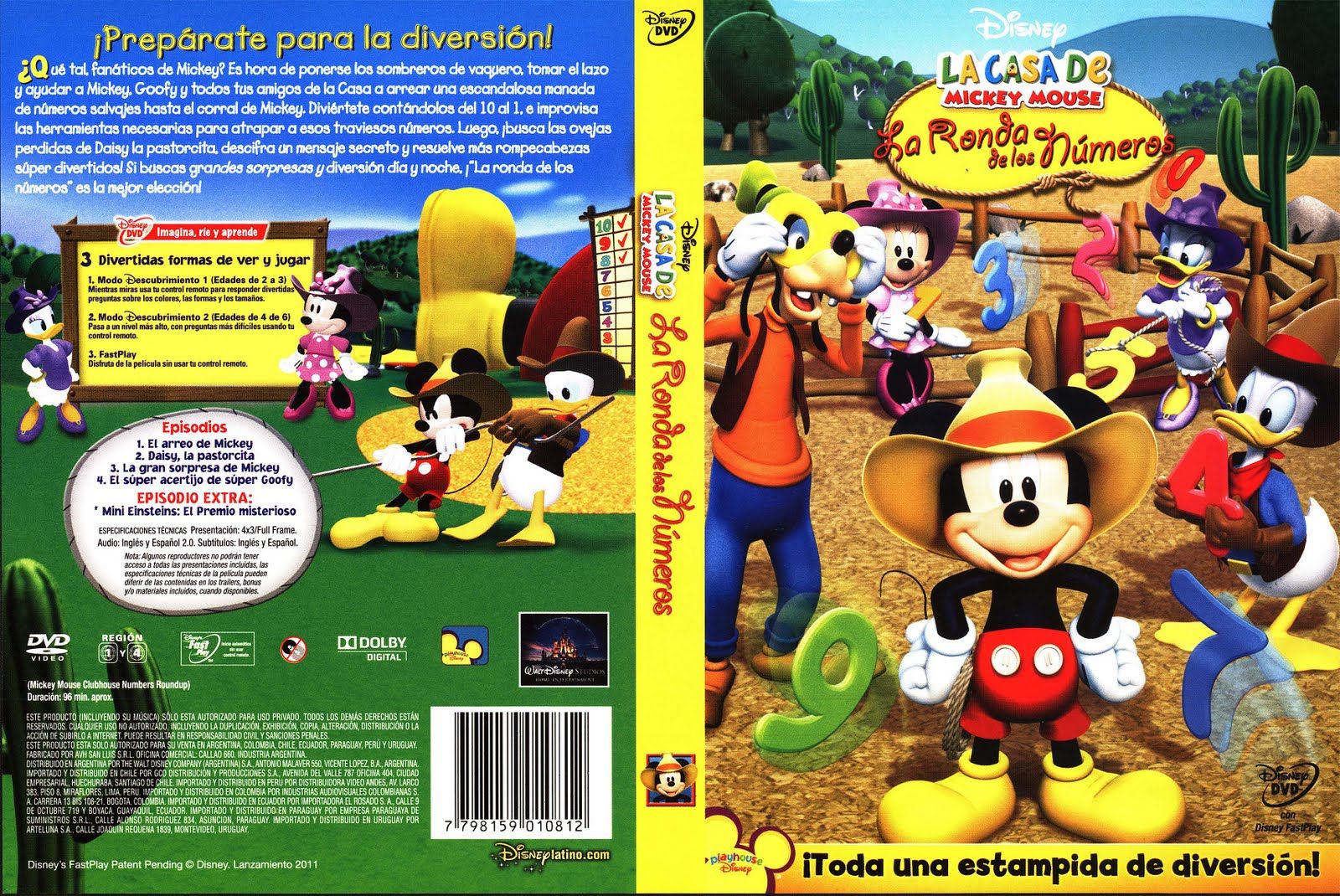 La2Bcasa2Bde2BMickey2BMouse2B 2BLa2Bronda2Bde2Blos2Bn25C325BAmeros - La casa de Mickey Mouse Numeros Locos Dvdrip Español