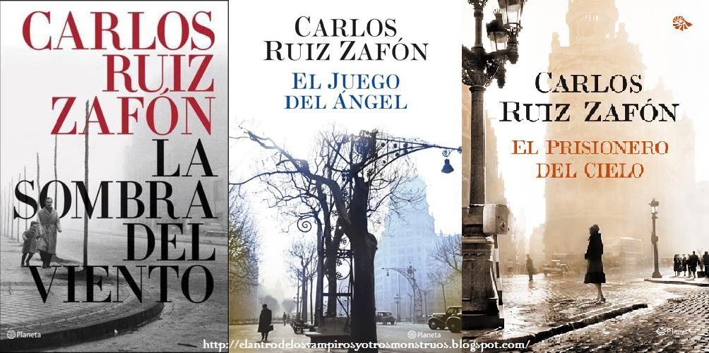 Libros La Sombra del Viento El prisionero del cielo el juego del 25C325A1ngel carlos ruizzaf25C325B3n - El Cementerio de los Libros Olvidados (Saga) - Carlos Ruiz Zafón