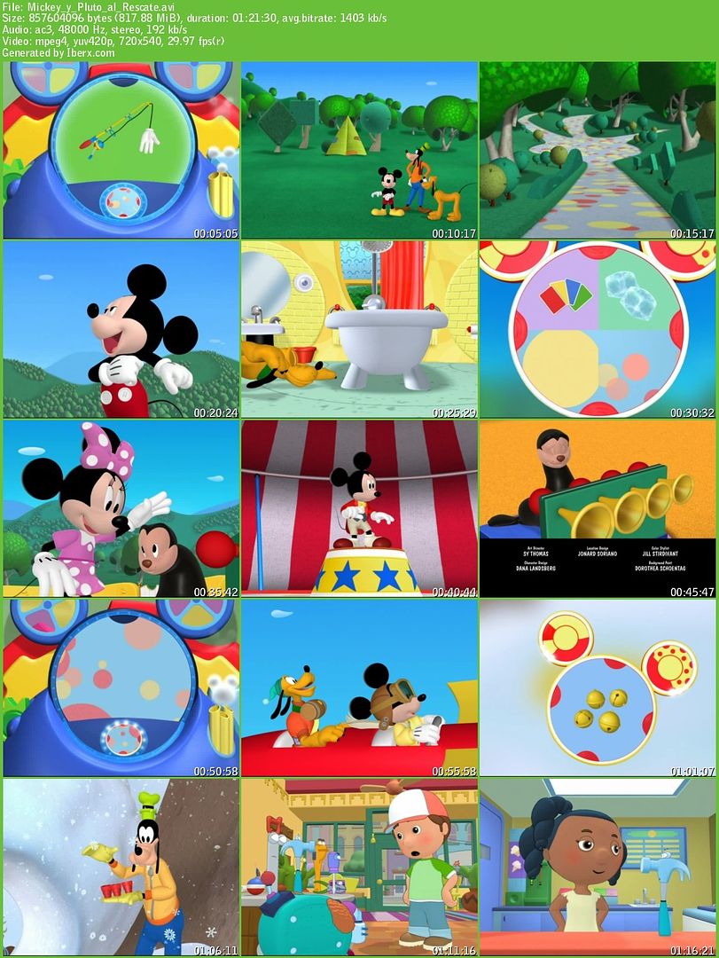 Mickey y Pluto al Rescate s - La Casa de Mickey Mouse: Mickey y Pluto al Rescate Dvdrip Español