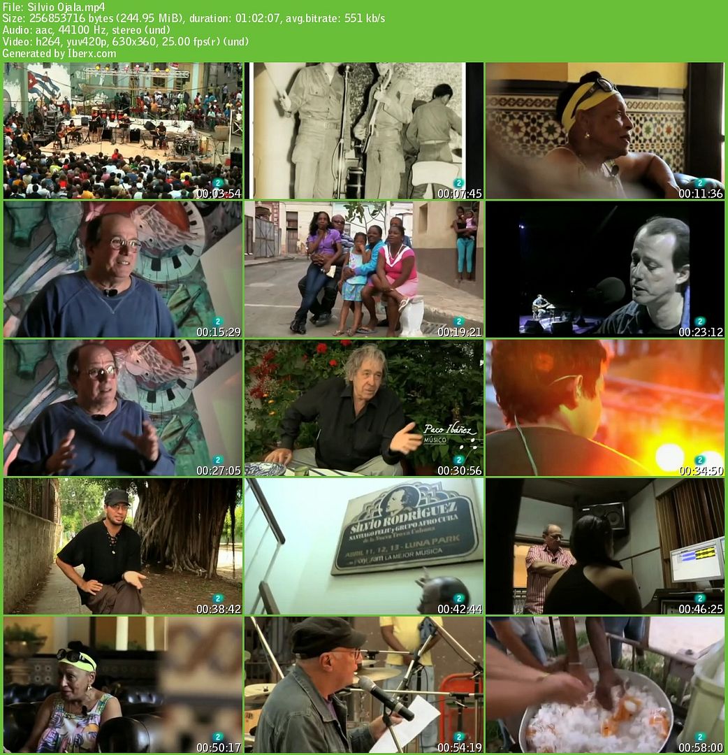 Silvio20Ojala s - Silvio Rodríguez, Ojalá (Documental Biográfico de Silvio Rodríguez) Tvrip