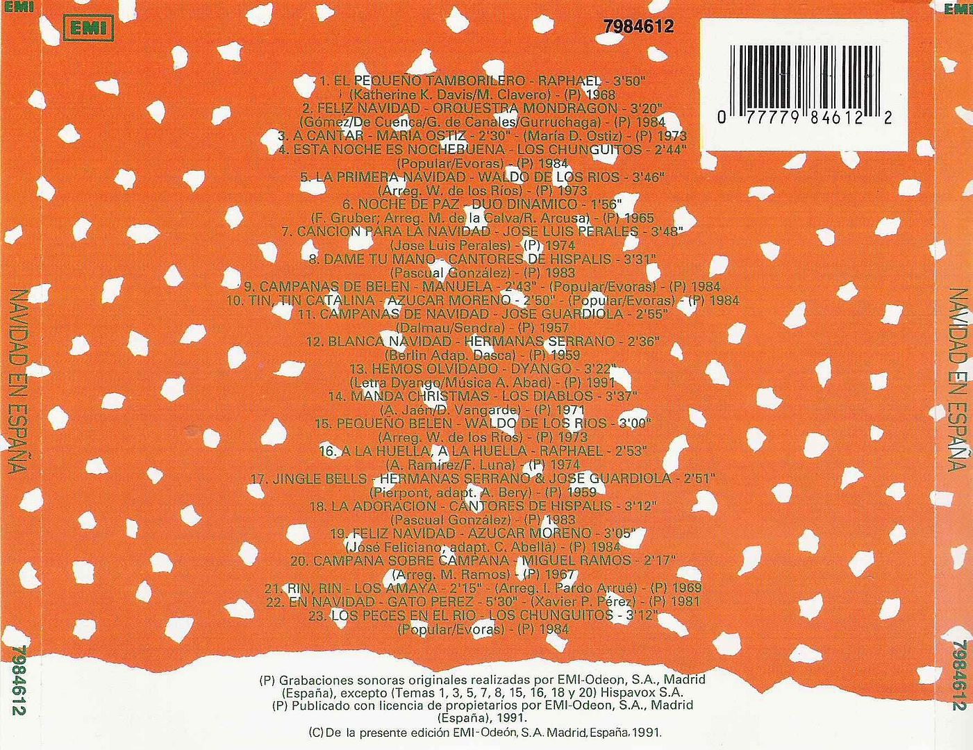 Trasera - Navidad en España (1991) VA