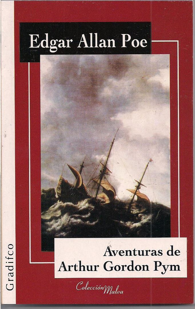 aventuras de arthur gordon pym edgar allan poe ed gradif MLA F 2798281399 062012 - Historias extraordinarias ; Aventuras de Gordon Pym - Edgar Allan Poe (Audiolibro Voz Humana)