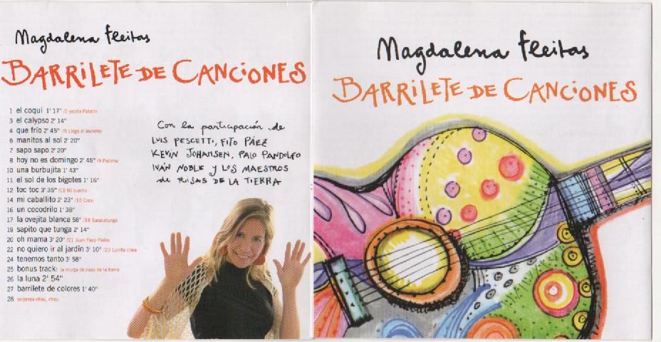 bookdebarrilete1 - Barrilete de canciones - Magdalena Fleitas MP3