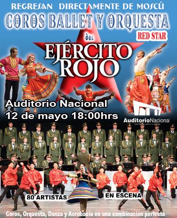coros - Coros, Orquesta y Ensamble del Ejército Rojo en el Auditorio Nacional (2007)