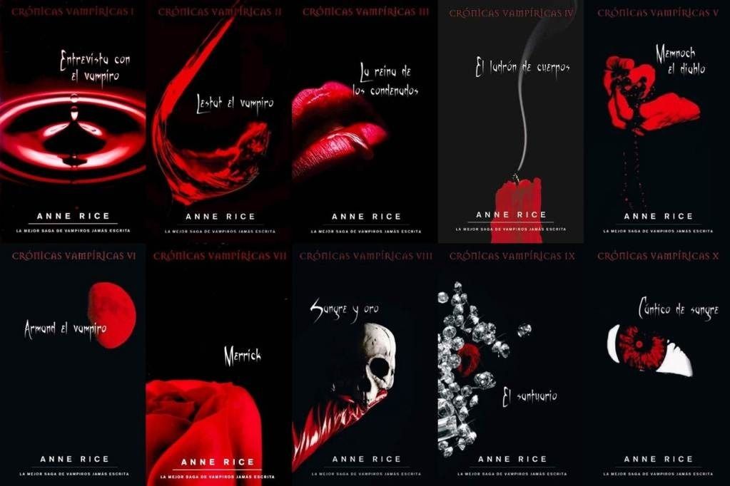 cronicas vampiricas anne rice los 10 libros lbf 13335 MLM3346024536 112012 F - Saga Cronicas Vampiricas - Anne Rice