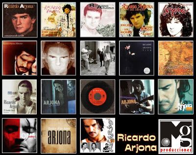 discagrafiadarjona - Ricardo Arjona: Discografia Completa