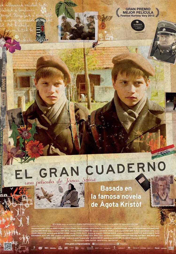 el gran cuaderno cartel 5498 - El gran cuaderno DVDRip Español (2013) Drama Belico
