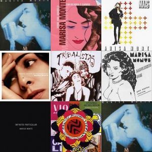 montagem - Marisa Monte: Discografia (15 CDs)