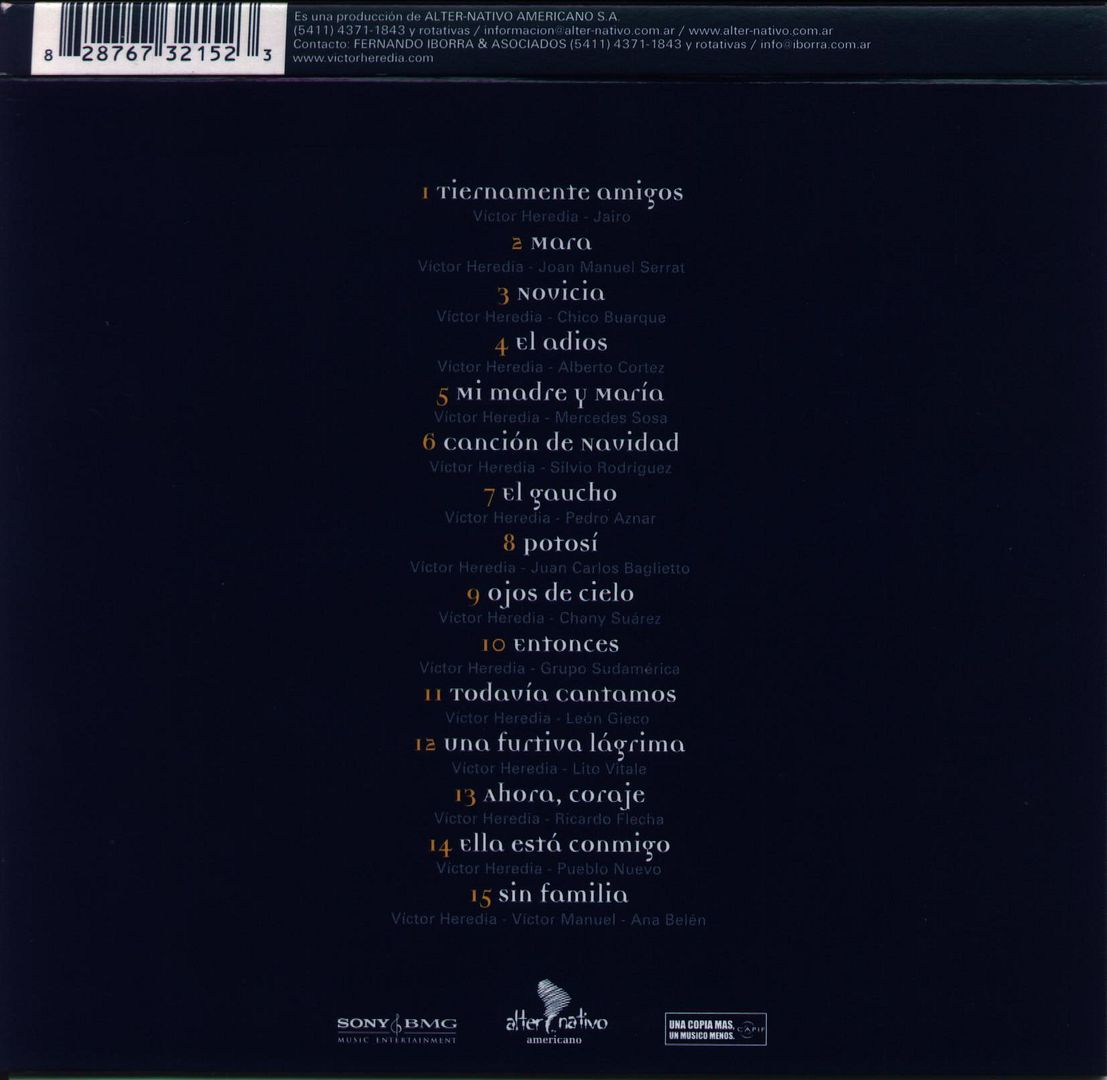 muy 110 - Victor Heredia - Tiernamente Amigos (2005)