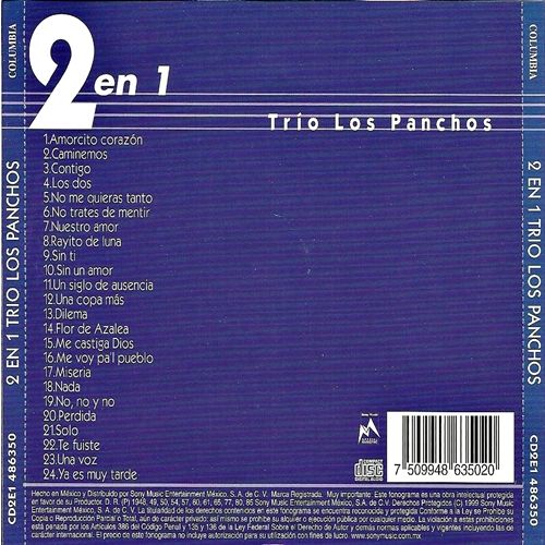 muy 124 - Trio Los Panchos 2 en 1