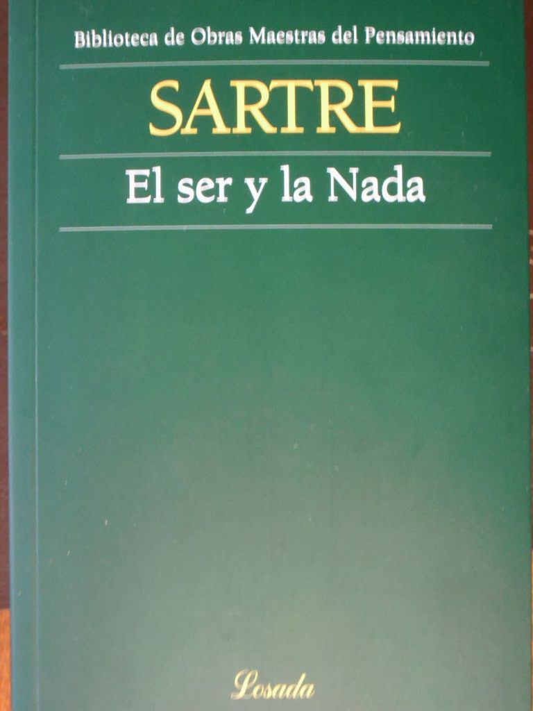 muy 39 - El ser y la nada - Jean-Paul Sartre