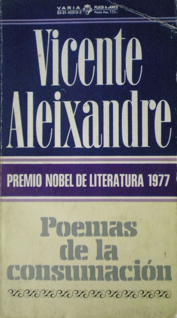 muy 81 - Poemas de La Consumacion - Vicente Aleixandre