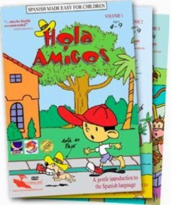 muy 93 - Hola Amigos! vol 1, 2, & 3 Gentle introduction to Spanish (DVDrip)