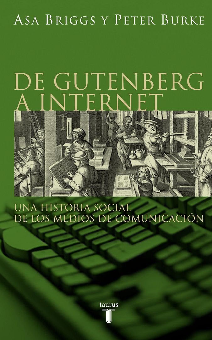 portada gutenberg internet - De Gutemberg a internet - Peter Burke