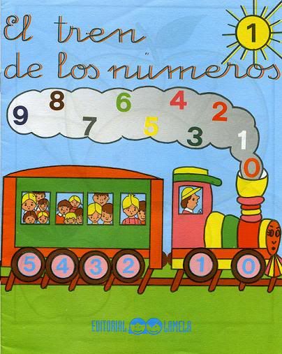 portada001 1 - El tren de los Numeros (7 Cuadernillos)