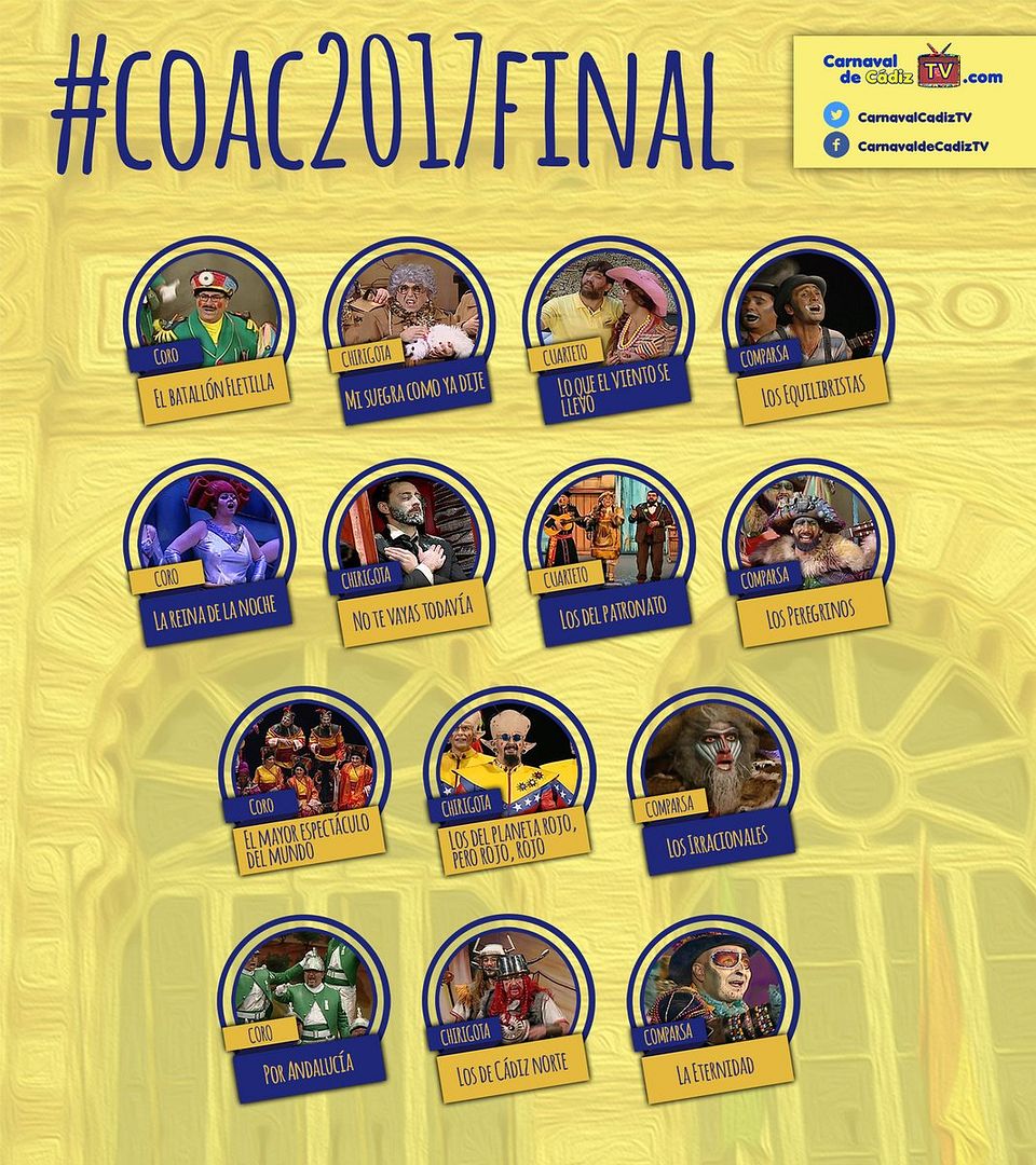 1 15 - Final Concurso de Agrupaciones Carnaval de Cádiz 2017 HDrip