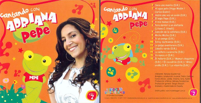 2 10 - Cantando con Adriana (8 CDS)