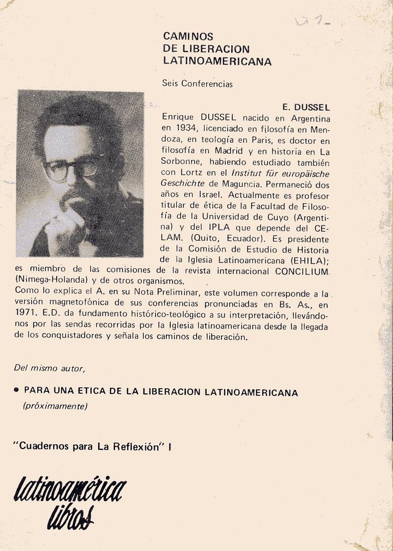2 20 - Caminos de liberación latinoamericana - Enrique Dussel