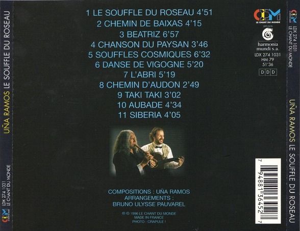 2 3 - Uña Ramos - Le Souffle du Roseau FLAC