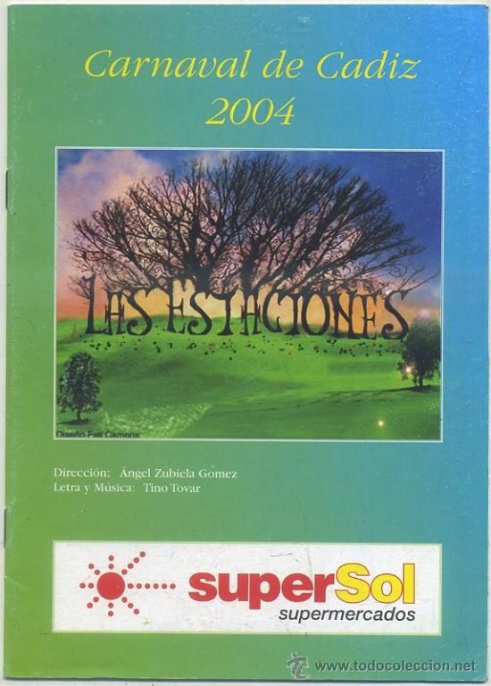 38229294 - Comparsa Carnaval de Cádiz: Las Estaciones (2004)