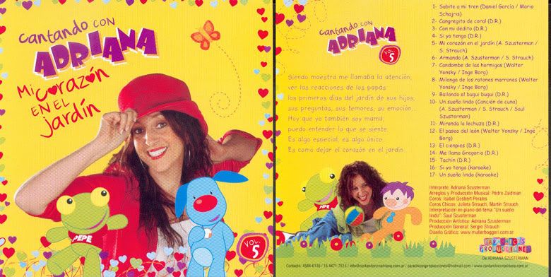 5 - Cantando con Adriana (8 CDS)