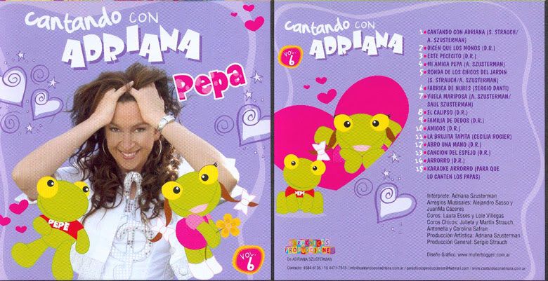 6 - Cantando con Adriana (8 CDS)