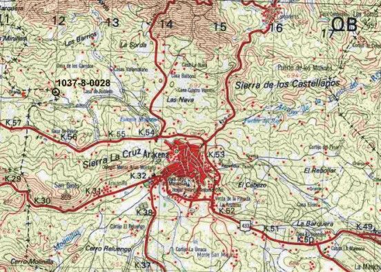 0 116 - Mapas Topográficos MTN50 del Instituto Geográfico Nacional: Huelva 1:50000