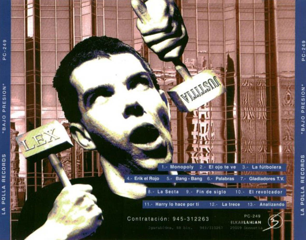 1 1726 - La Polla Records - Bajo Presión (1994) MP3