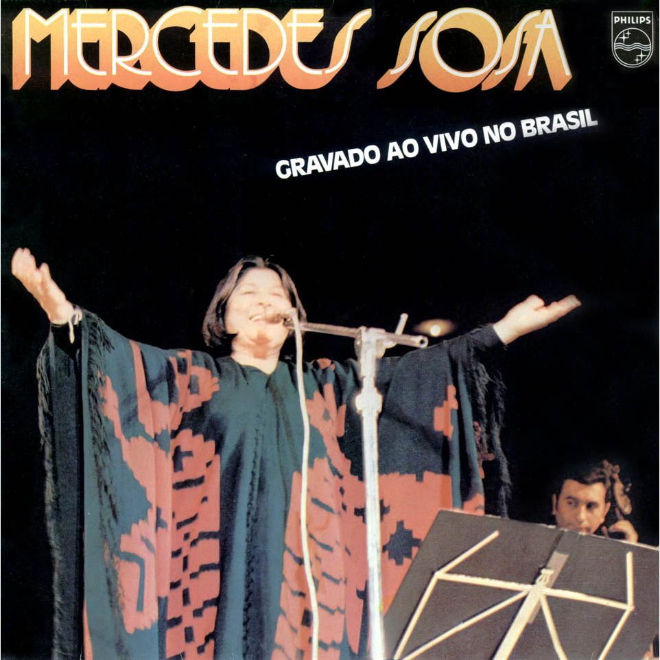 1 1884 - Mercedes Sosa - Gravado ao vivo no Brasil