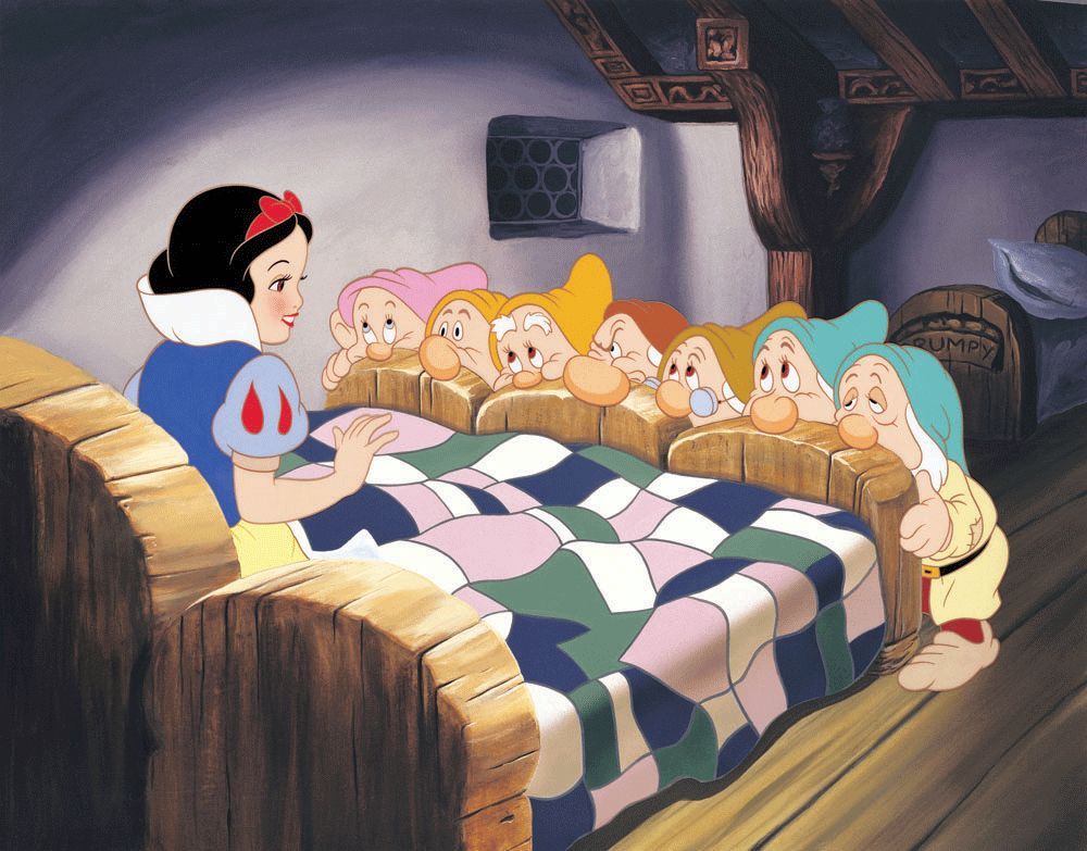 1 195 - Blancanieves Y Los Siete Enanitos (1937) Animacion