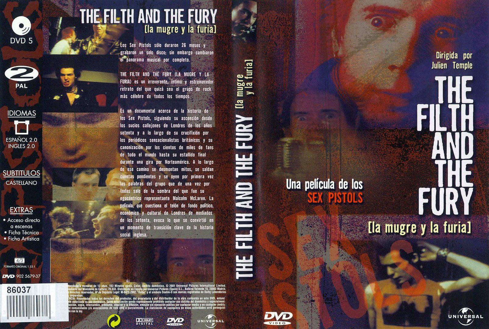 1 2234 - La Mugre y la Furia Dvdrip Español (2001)