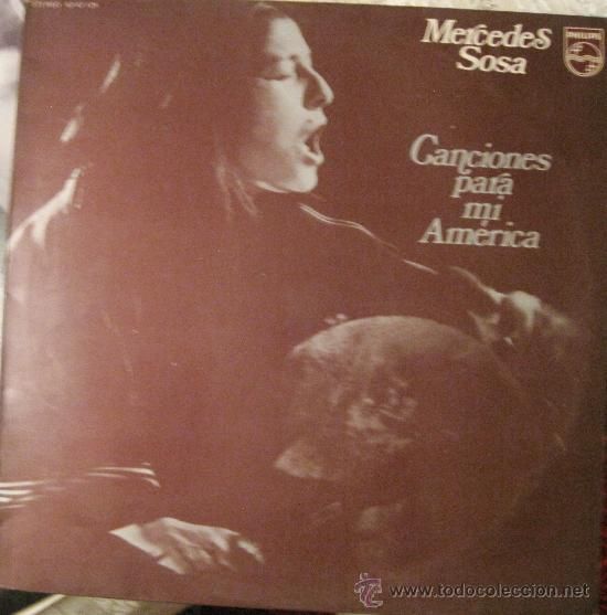 1 323 - Mercedes Sosa - Canciones para mi América
