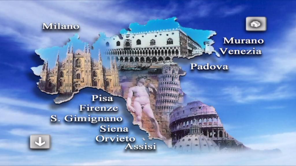 1 561 - Esplendores de Italia Dvd Multilenguaje (Español+Otros)