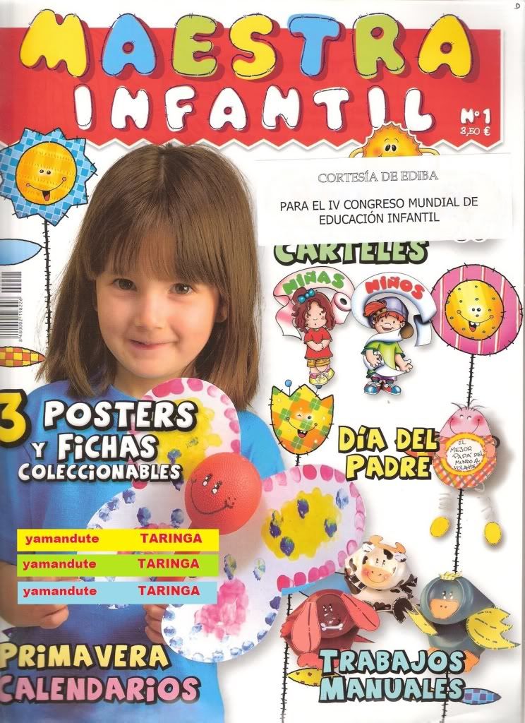 1 590 - Revista Maestra Infantil Primeros 5 NºS