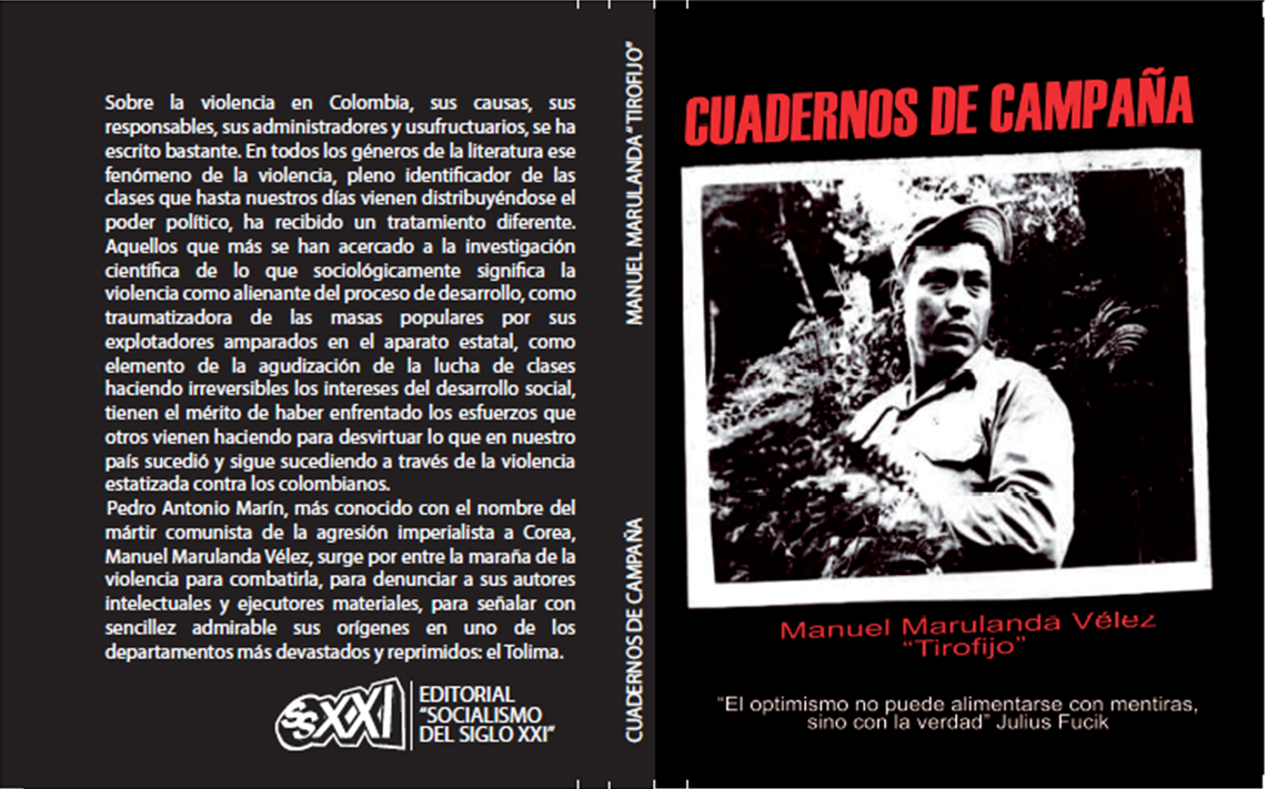 1 900 - Cuadernos de Campaña - Manuel Marulanda Vélez