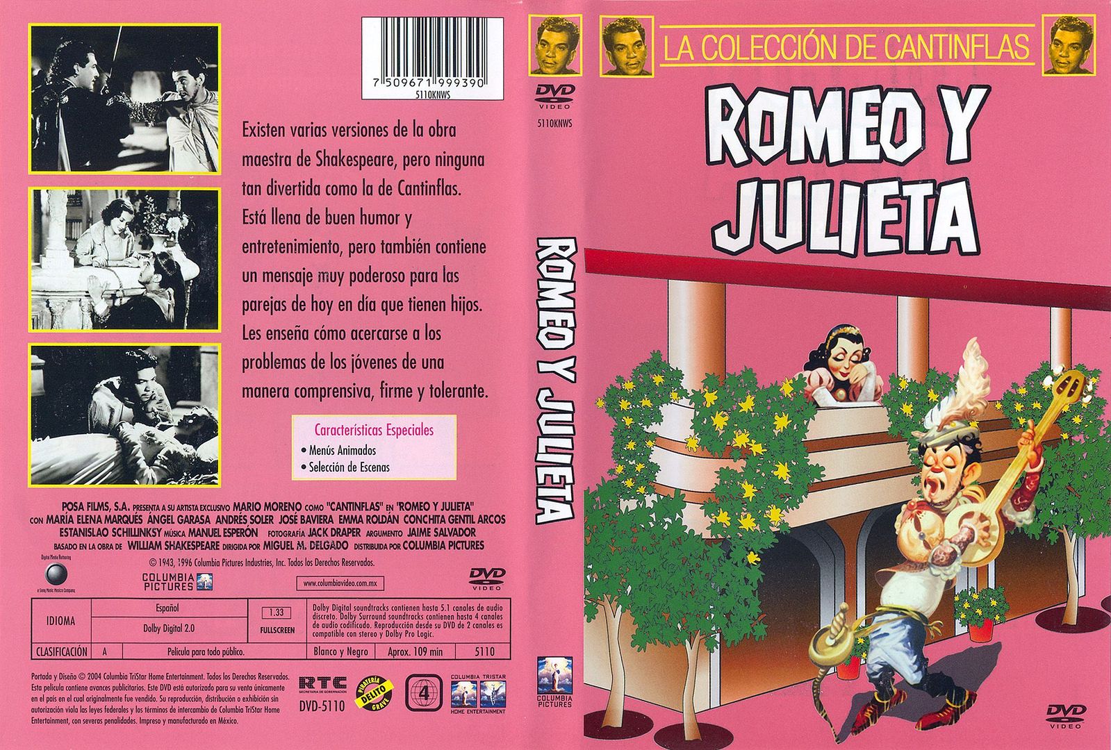 4812 cantinflas romeo y julieta - Romeo y Julieta (1943) (Cantinflas) Comedia