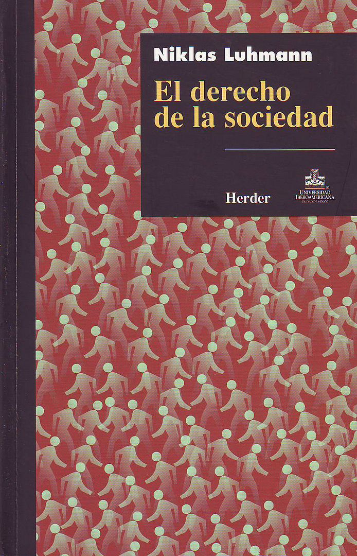 9789685807104 - El derecho de la sociedad - Niklas Luhmann