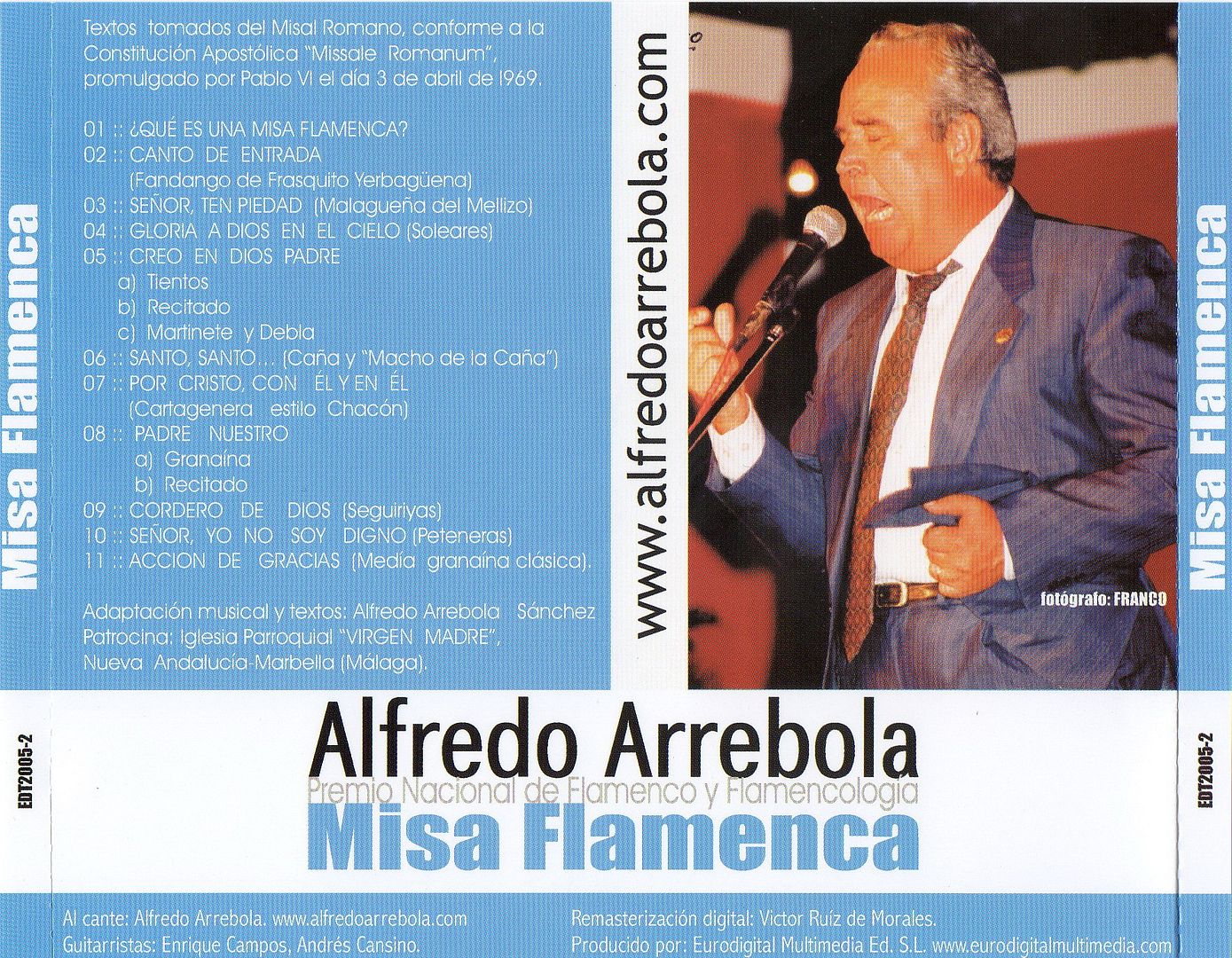 Alfredo20Arrebola20 20Misa20Flamenca2028trasera29 - Alfredo Arrebola - Misa Flamenca 2005